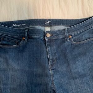 Loft Curvy Jeans